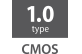 Pictogram 1.0-type CMOS